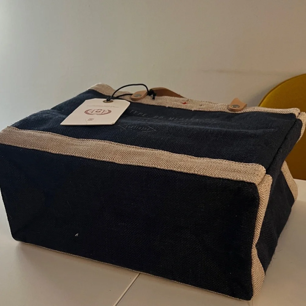 Apolis Global Citizen Jute Tote: Floral Bouquet Design Orig $78 - Picture 8 of 10